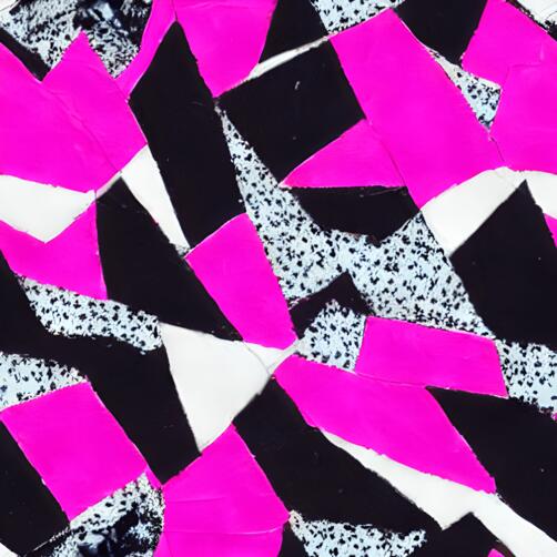 Abstract Pink, Black, and White Mosaic Background Abstract Pink, Black, and White Mosaic Background thumbnail