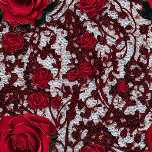 Padrão sem costura de rosas vermelhas com elementos florais Padrão sem costura de rosas vermelhas com elementos florais thumbnail