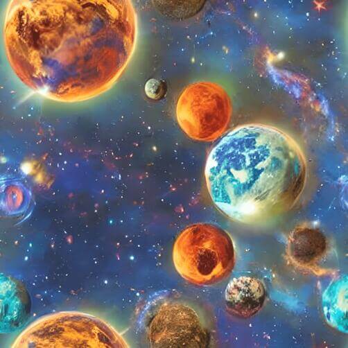 Immersive Space Wallpaper with Jupiter, Saturn, Uranus, and Neptune Immersive Space Wallpaper with Jupiter, Saturn, Uranus, and Neptune thumbnail