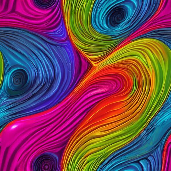 Download Colorful Abstract Background with Swirls and Curves Patterns ...