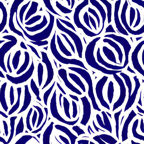 Download Blue and White Swirls Seamless Pattern Patterns Online ...