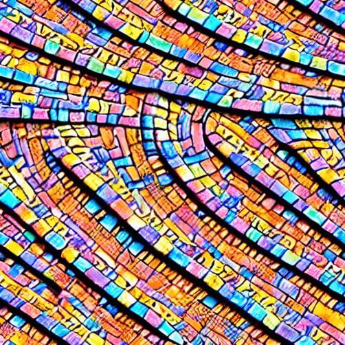 Colorful Tiled Wall as Abstract Background Colorful Tiled Wall as Abstract Background thumbnail