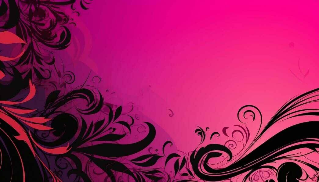 Download Abstract Floral Background | Pink and Black Backgrounds Online ...
