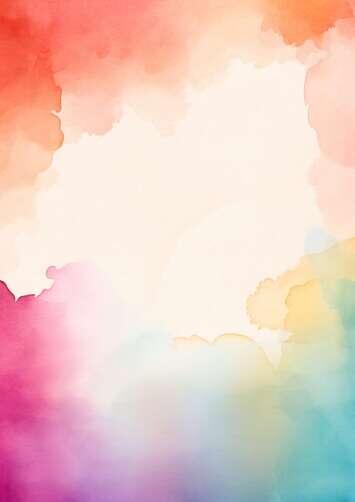 Colorful Watercolor Background with Shades of Pink, Orange, Yellow, and Blue Colorful Watercolor Background with Shades of Pink, Orange, Yellow, and Blue thumbnail