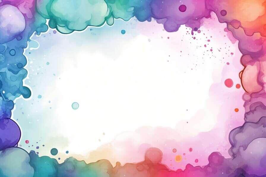 Download Colorful Watercolor Background with Splashes of Water ...