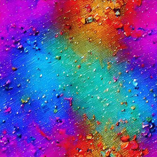 Abstract Painting with Brightly Colored Background and Paint Splashes Abstract Painting with Brightly Colored Background and Paint Splashes thumbnail