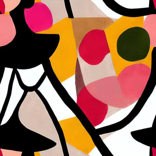 Colorful Abstract Painting with Various Shapes and Colors Colorful Abstract Painting with Various Shapes and Colors thumbnail