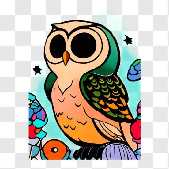 How To Draw A Cute Owl Cartoon ( Easy and Step By Step) - YouTube