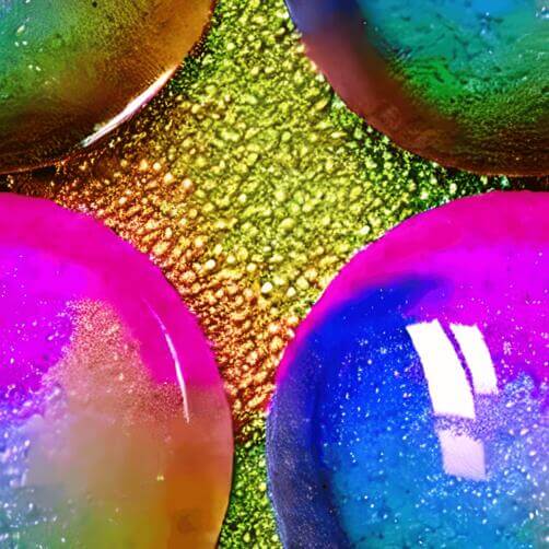 Colorful Bubbles in Circular Pattern Colorful Bubbles in Circular Pattern thumbnail