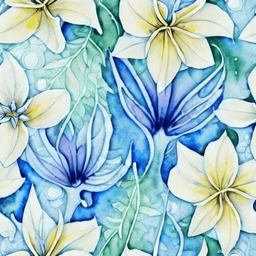 Floral Seamless Pattern for Decoration Floral Seamless Pattern for Decoration thumbnail