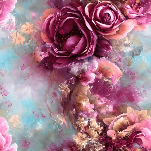 Colorful Floral Arrangement of Pink and Purple Flowers Colorful Floral Arrangement of Pink and Purple Flowers thumbnail