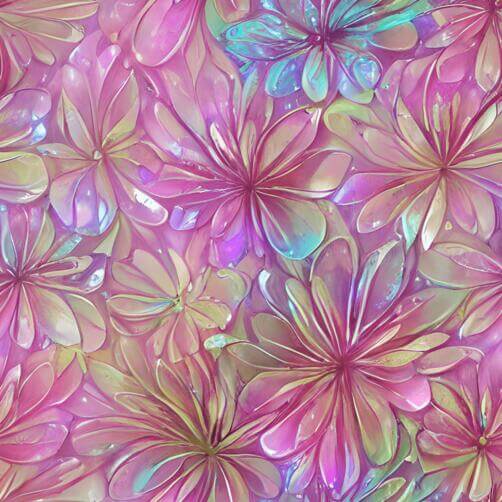 Pink and Blue Floral Pattern Background Pink and Blue Floral Pattern Background thumbnail
