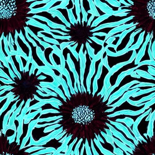 Elegant Blue and Black Floral Pattern for Home and Office Decor Elegant Blue and Black Floral Pattern for Home and Office Decor thumbnail