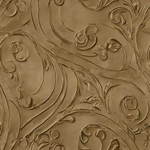 Intricate Swirls and Floral Patterns on Brown Background Intricate Swirls and Floral Patterns on Brown Background thumbnail