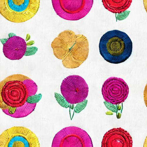 Vibrant and Colorful Flower Pattern Vibrant and Colorful Flower Pattern thumbnail