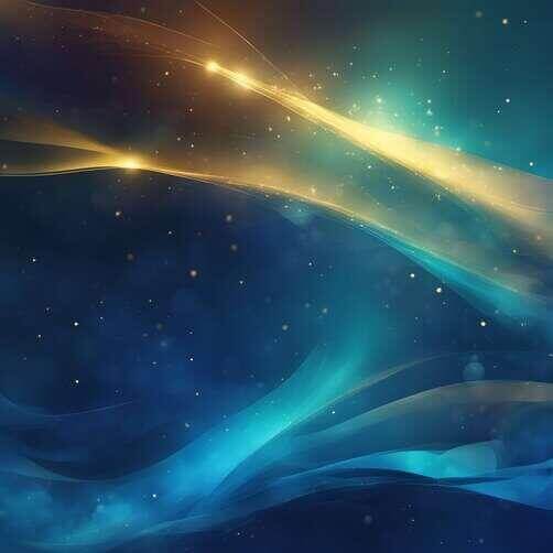 Download Abstract Blue and Gold Background with Swirling Waves ...