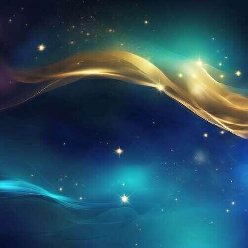 Download Abstract Blue and Gold Background with Swirling Waves ...