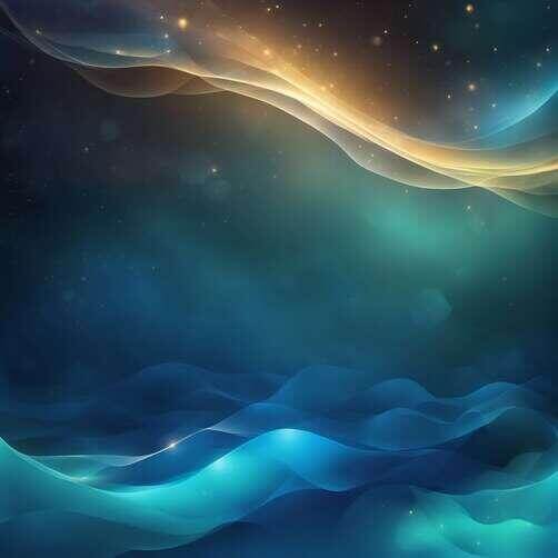 Download Abstract Blue and Gold Background with Swirling Waves ...