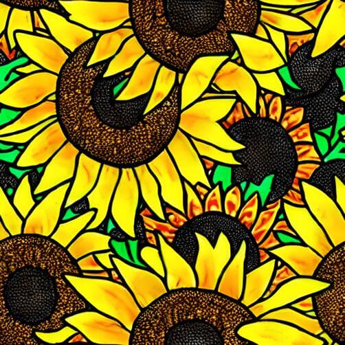 Colorful Sunflower Pattern Colorful Sunflower Pattern thumbnail