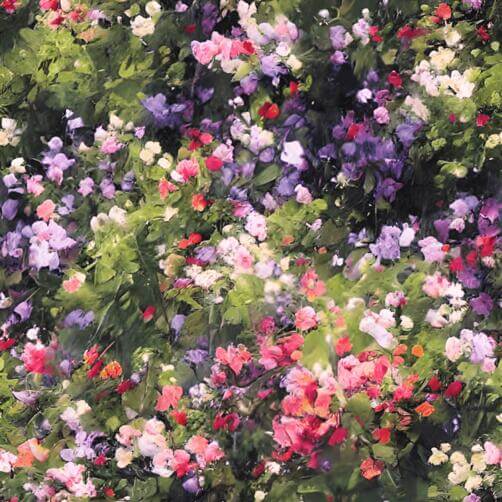 Oil Painting of a Flower Garden Oil Painting of a Flower Garden thumbnail