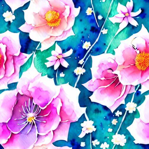 Abstract Pink and White Floral Seamless Pattern Abstract Pink and White Floral Seamless Pattern thumbnail