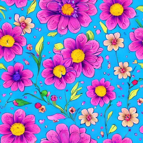 Seamless Floral Pattern Background Seamless Floral Pattern Background thumbnail