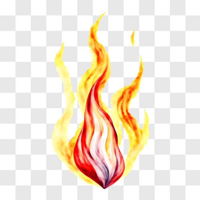 Download Fire Flame Icon or Clip Art for Digital Marketing PNG Online ...