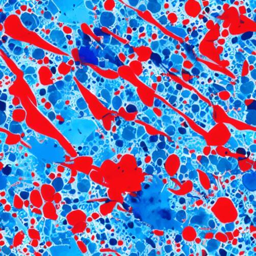 Abstract Background with Paint Splashes in Red, Blue, and White Abstract Background with Paint Splashes in Red, Blue, and White thumbnail