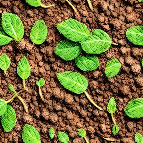 Green Plants Sprouting from Soil Green Plants Sprouting from Soil thumbnail
