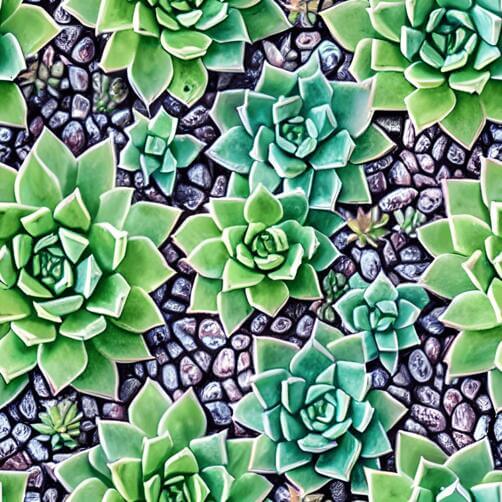 Green Succulent Plants on Rocks and Pebbles Green Succulent Plants on Rocks and Pebbles thumbnail