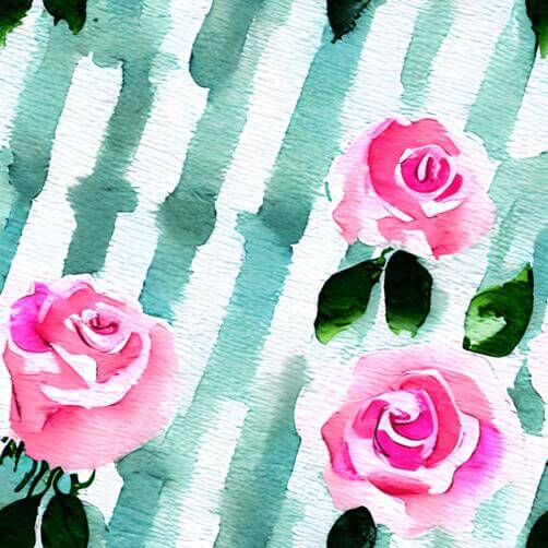 Watercolor Painting of Pink Roses on Abstract Background Watercolor Painting of Pink Roses on Abstract Background thumbnail