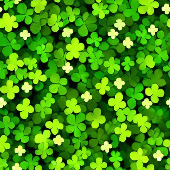 Green Shamrock Clovers Seamless Pattern Green Shamrock Clovers Seamless Pattern thumbnail