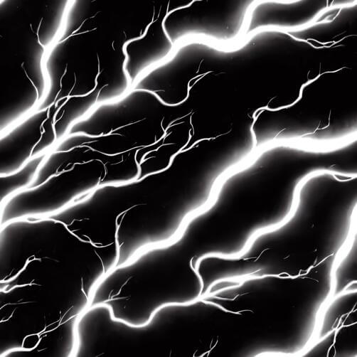 Abstract Art: Black Background with White Lightning Bolts Abstract Art: Black Background with White Lightning Bolts thumbnail