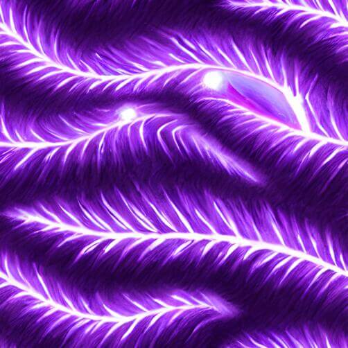 Purple Feather Pattern with Glowing Lights Purple Feather Pattern with Glowing Lights thumbnail