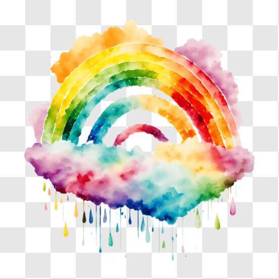 Rainbow Color Background png download - 1000*752 - Free