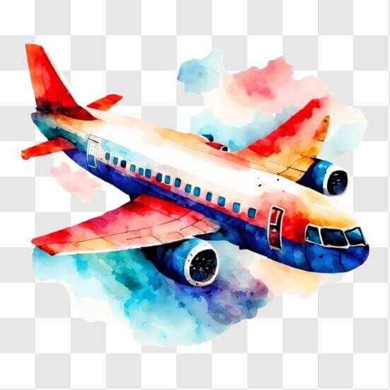 Desenho De Avião PNG- Baixe imagens gratuitas e transparentes em Desenho De  Avião PNG - Creative Fabrica