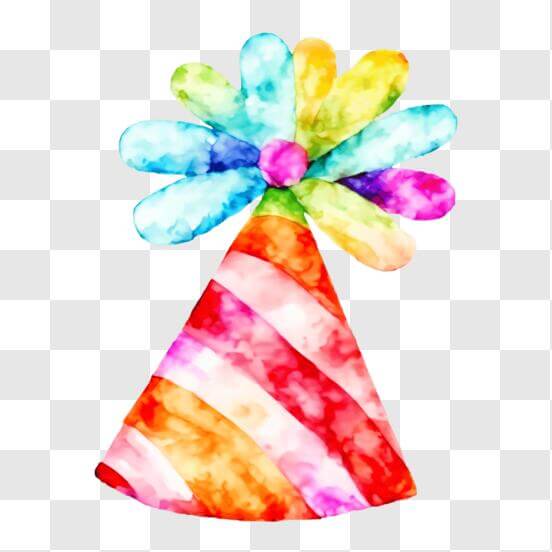 Colorful Party Hat for Celebrations and Events Patterns Colorful Party Hat for Celebrations and Events Patterns thumbnail