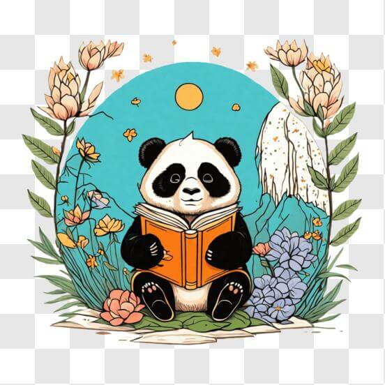 Panda Bear PNG, Cute Panda Bear clipart, Forest Animals Giant Panda PNG,  Panda Bear Sublimation Jungle Animals Cute Panda Bear PNG Printable