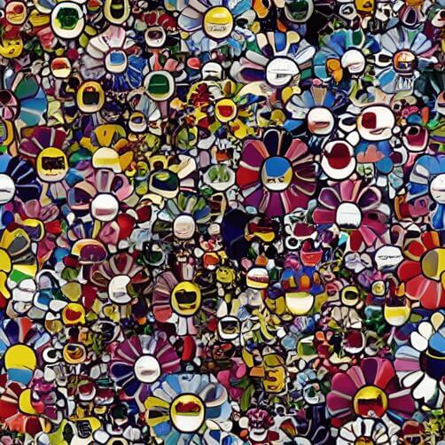 Colorful Painting with Flowers and Text Colorful Painting with Flowers and Text thumbnail