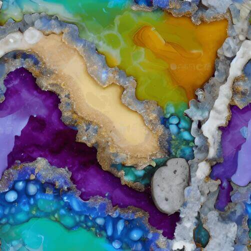 Colorful Abstract Art with Various Colors and Textures Colorful Abstract Art with Various Colors and Textures thumbnail