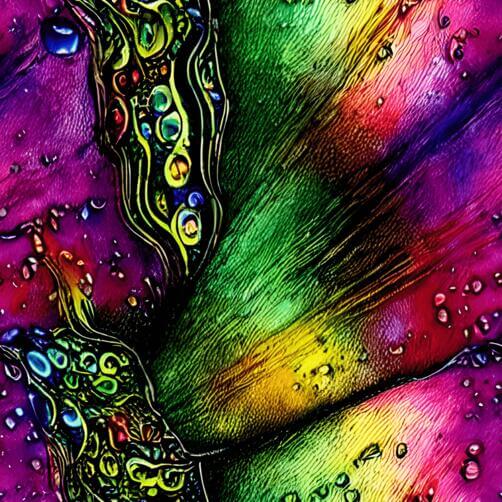 Colorful Abstract Painting with Drops of Water Colorful Abstract Painting with Drops of Water thumbnail