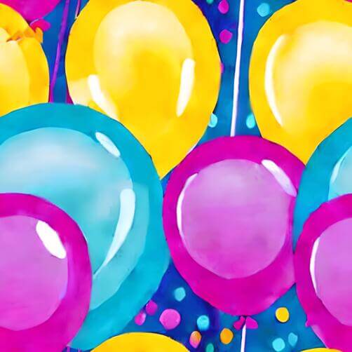 Colorful Balloons Seamless Pattern Background Colorful Balloons Seamless Pattern Background thumbnail
