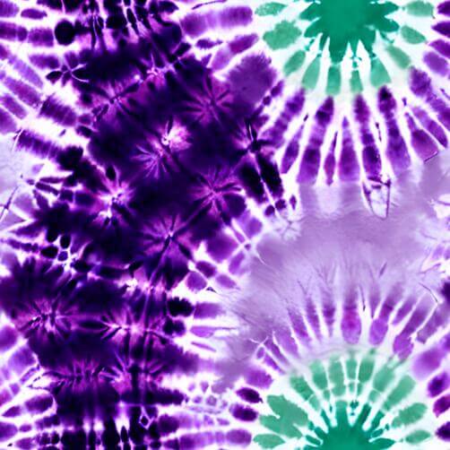 Purple and Green Tie-Dye Pattern with Swirls and Circles Purple and Green Tie-Dye Pattern with Swirls and Circles thumbnail