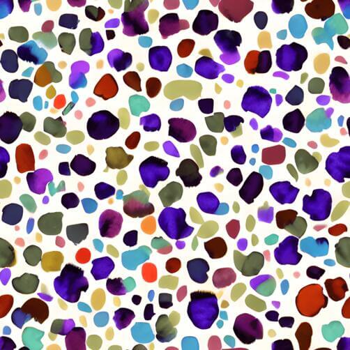 Colorful Pebble Pattern on White Background Colorful Pebble Pattern on White Background thumbnail