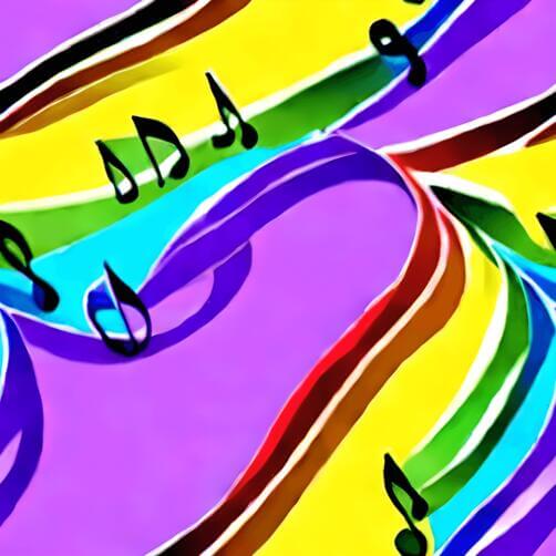 Abstract Design with Musical Notes Abstract Design with Musical Notes thumbnail
