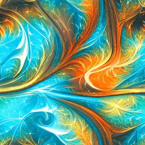 Colorful Abstract Design with Blue, Orange, and Yellow Colorful Abstract Design with Blue, Orange, and Yellow thumbnail