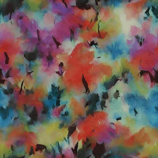 Colorful Abstract Painting with Birds in the Background Colorful Abstract Painting with Birds in the Background thumbnail