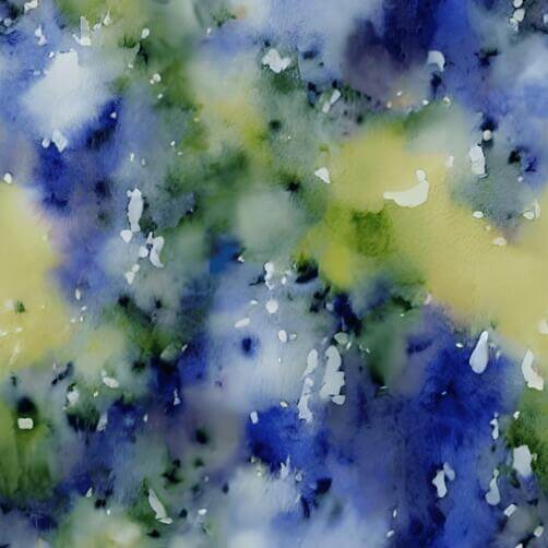 Abstract Watercolor Painting with Blue, Yellow, and Green Hues Abstract Watercolor Painting with Blue, Yellow, and Green Hues thumbnail