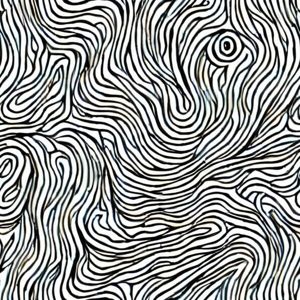 Descarga Patrón abstracto en blanco y negro con líneas onduladas ...