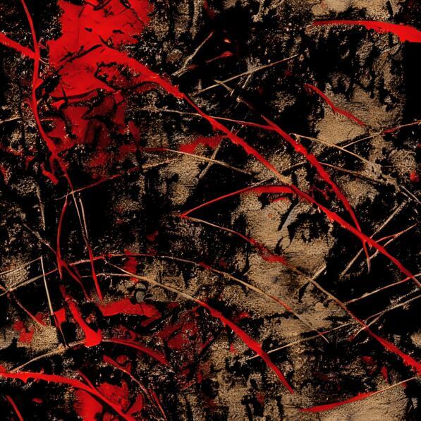 Download Abstract Painting with Red and Black Colors Patterns Online ...